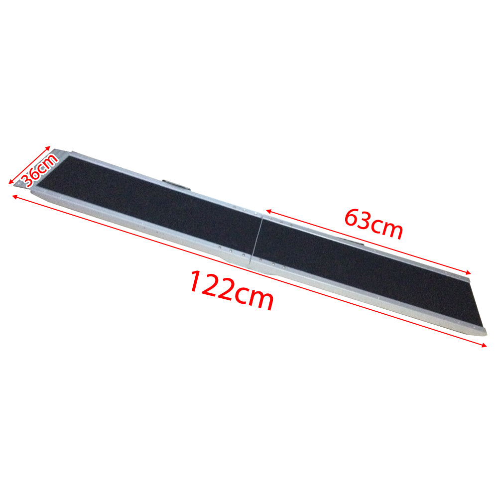 Eeeza 4FT/5FT Foldable Aluminum Alloy Motorcycle Ramp