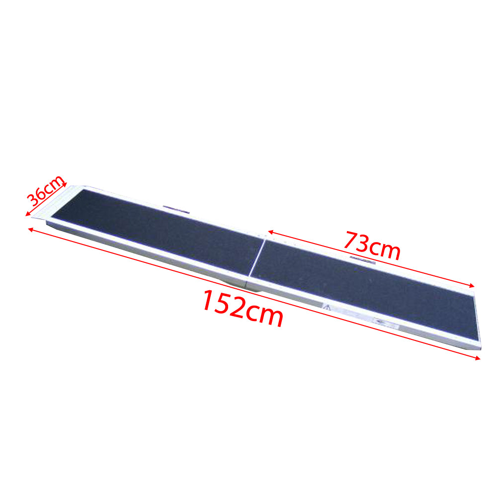 Eeeza 4FT/5FT Foldable Aluminum Alloy Motorcycle Ramp