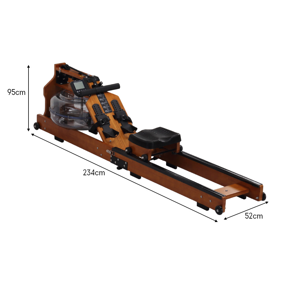 Eeeza Wooden Water Rowing Machine