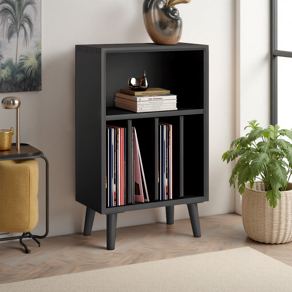Eeeza Retro Minimalist Record Player Stand
