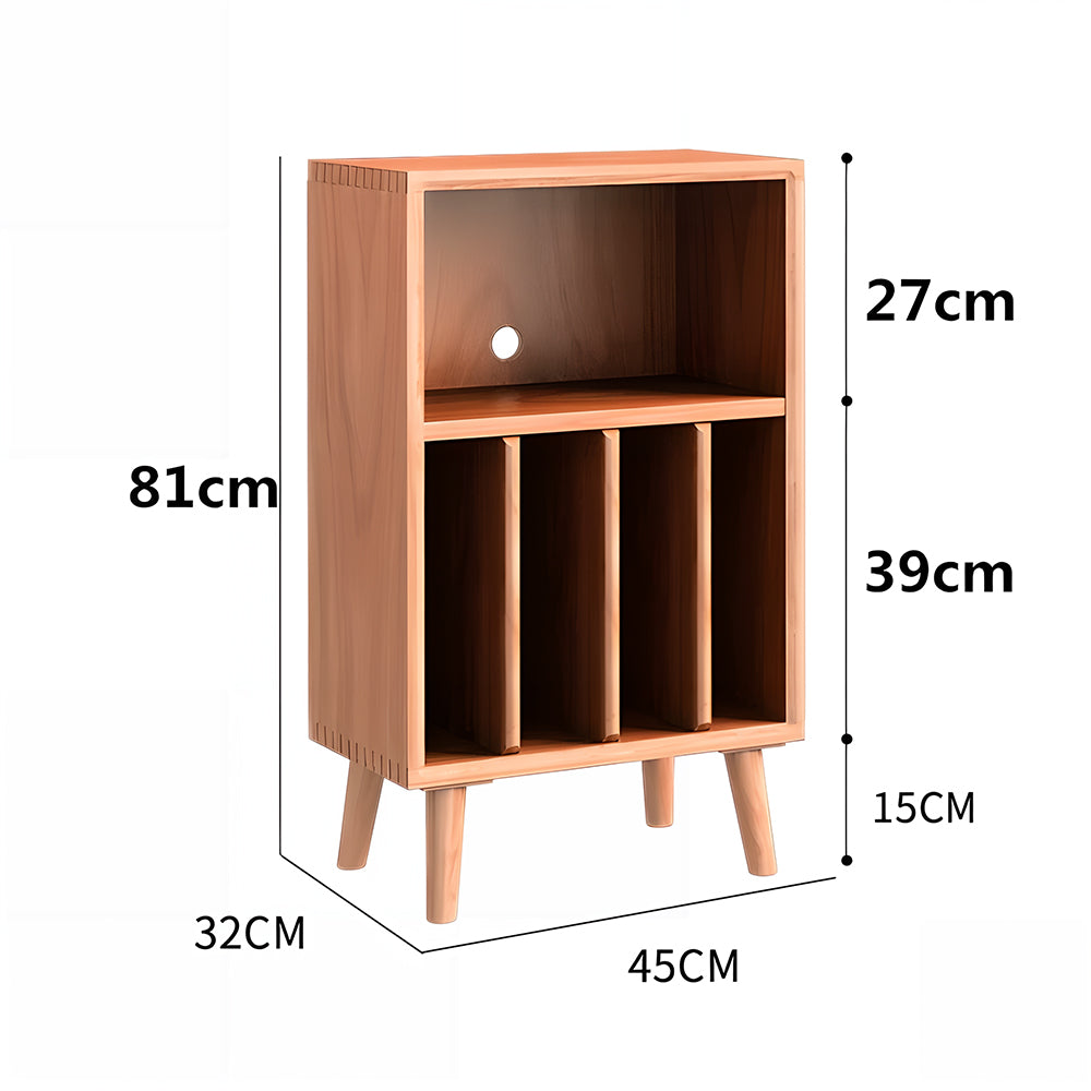 Eeeza Retro Minimalist Record Player Stand