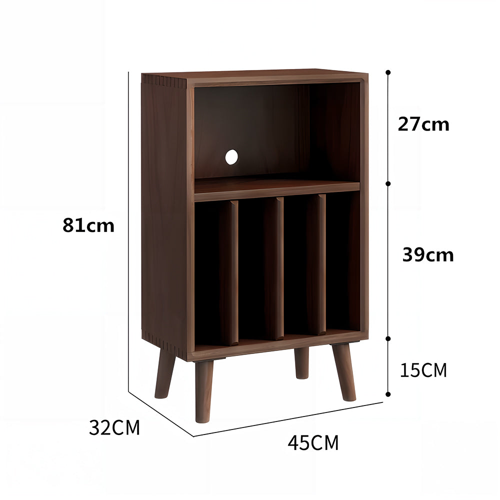 Eeeza Retro Minimalist Record Player Stand