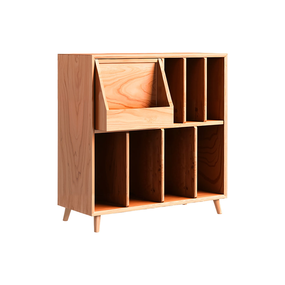 Eeeza Retro Multi-Storage Record Player Stand