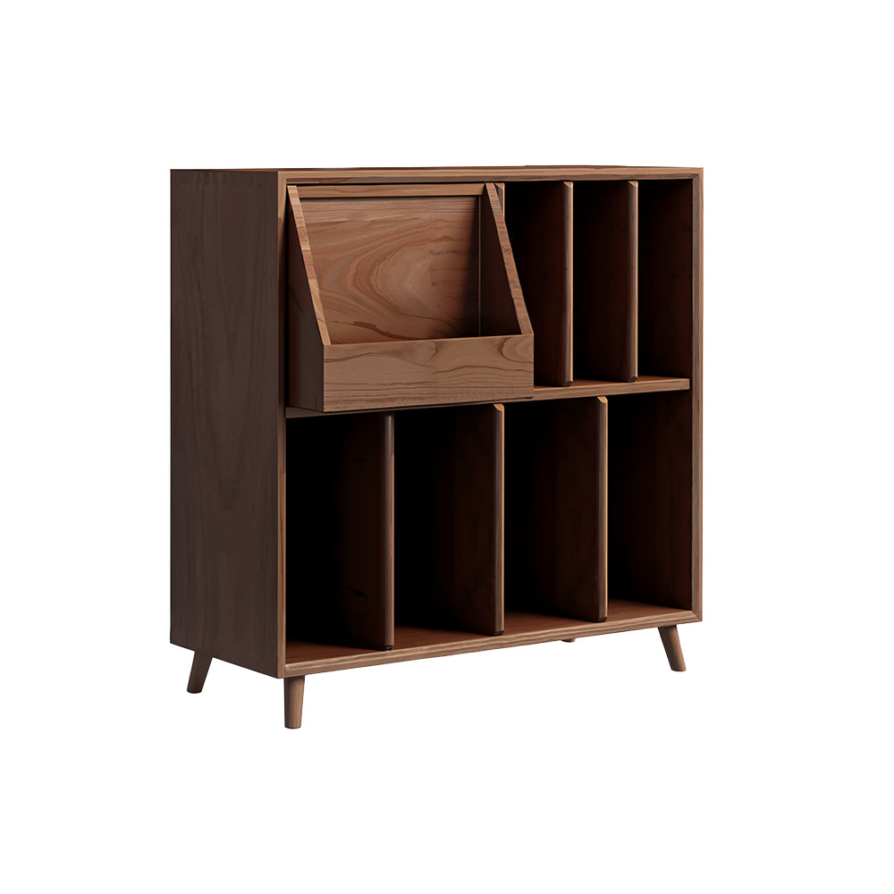 Eeeza Retro Multi-Storage Record Player Stand