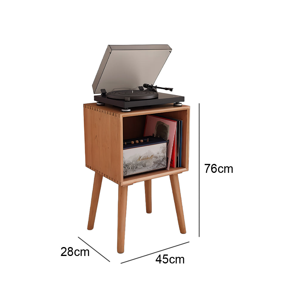 Eeeza Retro Minimalist Record Player Stand
