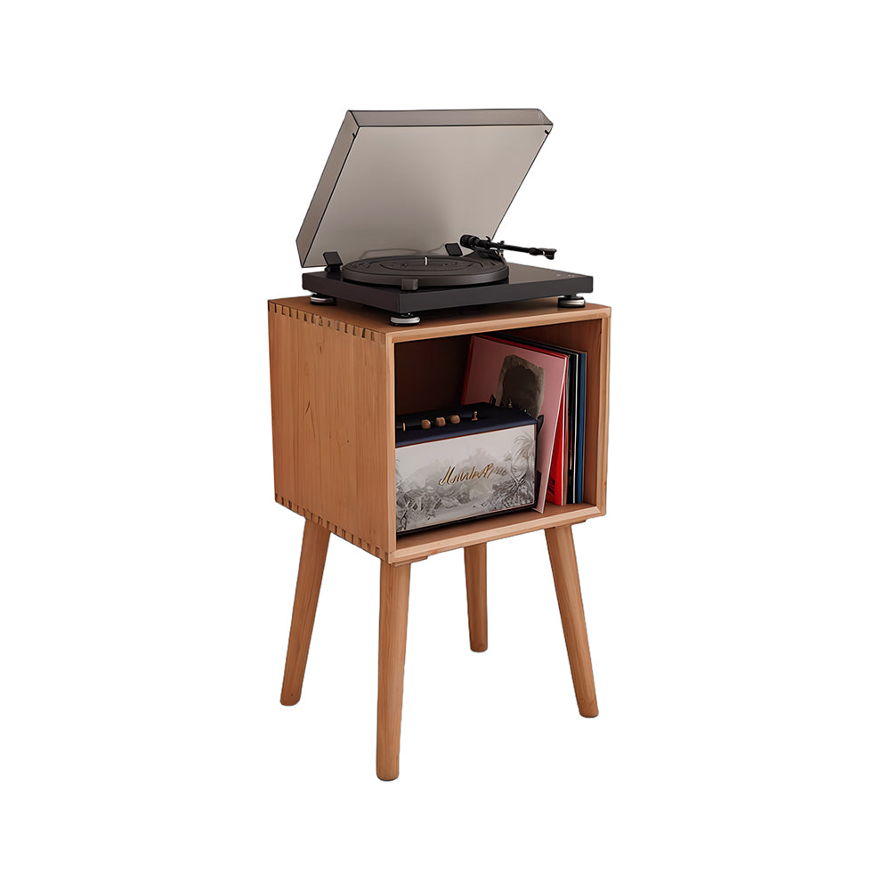 Eeeza Retro Minimalist Record Player Stand