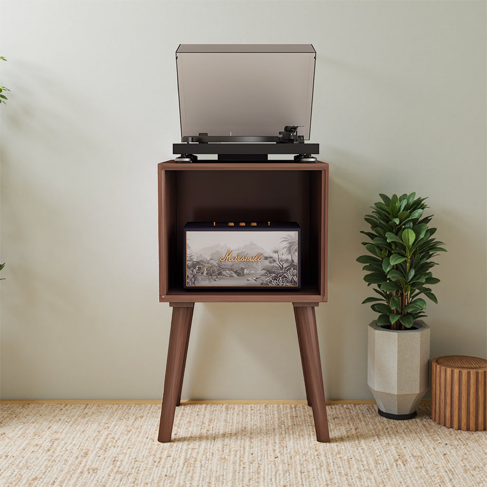 Eeeza Retro Minimalist Record Player Stand