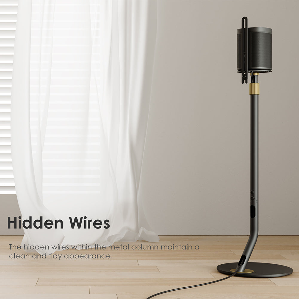 FITUEYES Modern Minimalist Speaker Stand (1 Pair)