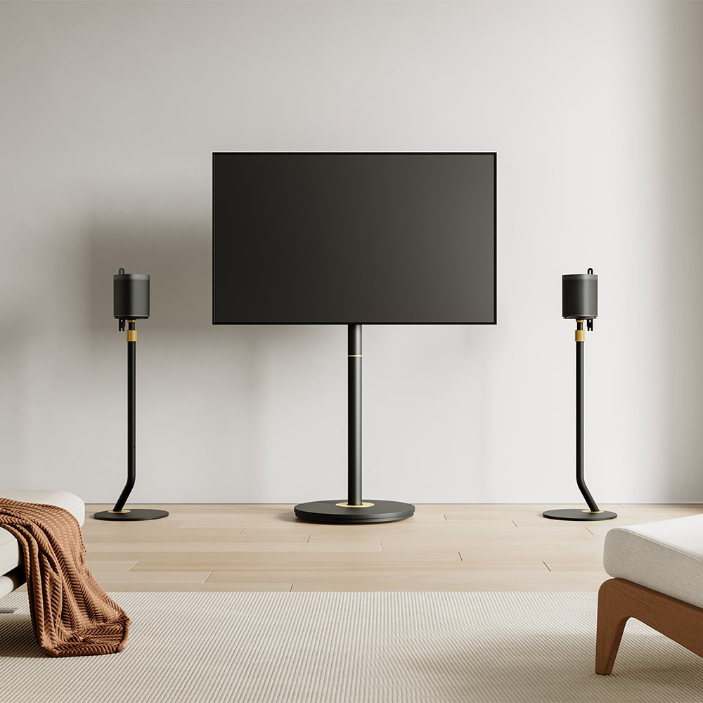 FITUEYES Modern Minimalist Speaker Stand (1 Pair)