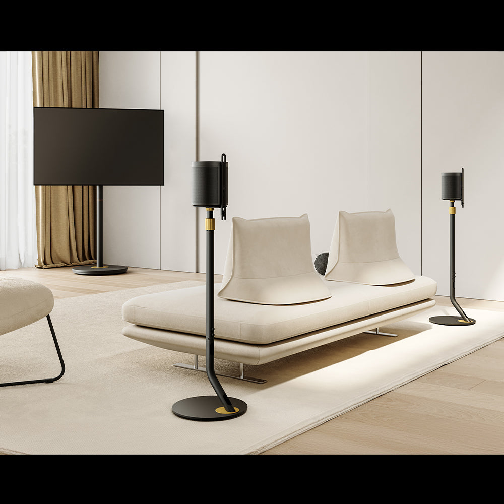 FITUEYES Modern Minimalist Speaker Stand (1 Pair)
