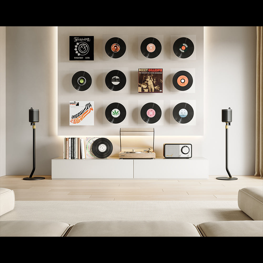 FITUEYES Modern Minimalist Speaker Stand (1 Pair)
