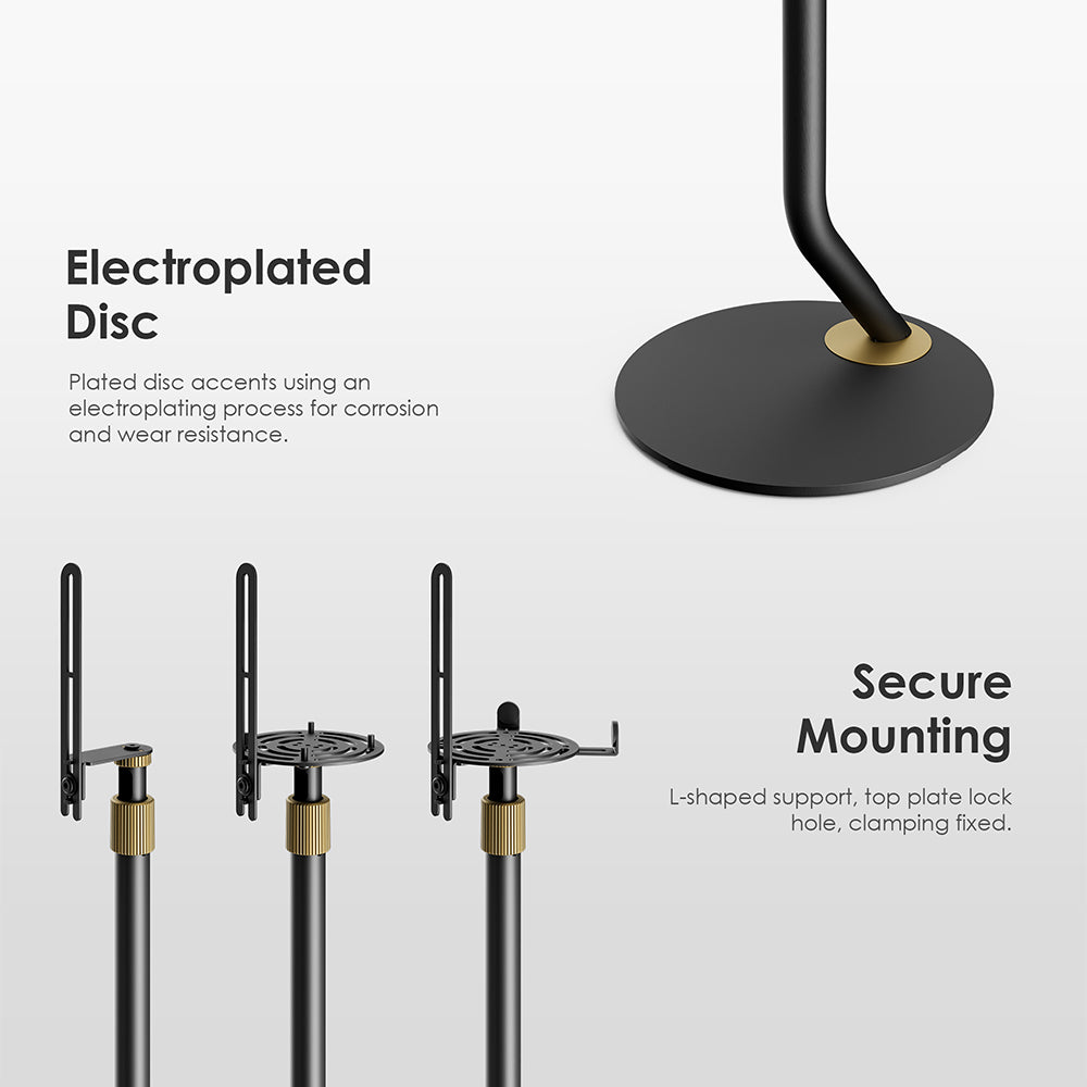 FITUEYES Modern Minimalist Speaker Stand (1 Pair)