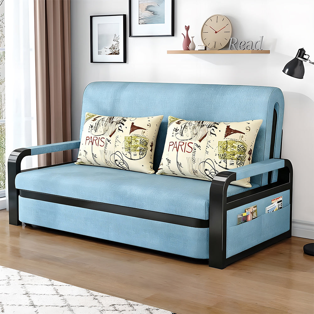 Eeeza Fashionable Foldable Carbon Steel Sofa Bed