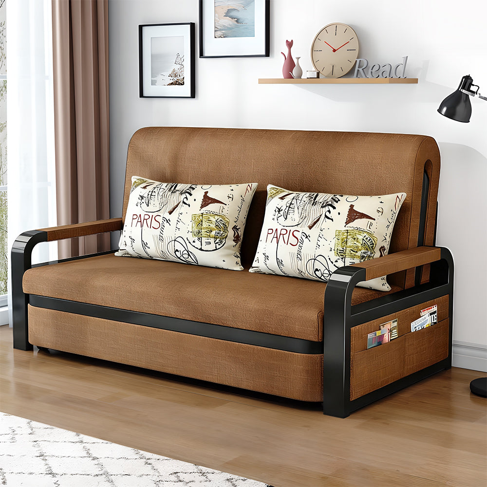 Eeeza Fashionable Foldable Carbon Steel Sofa Bed