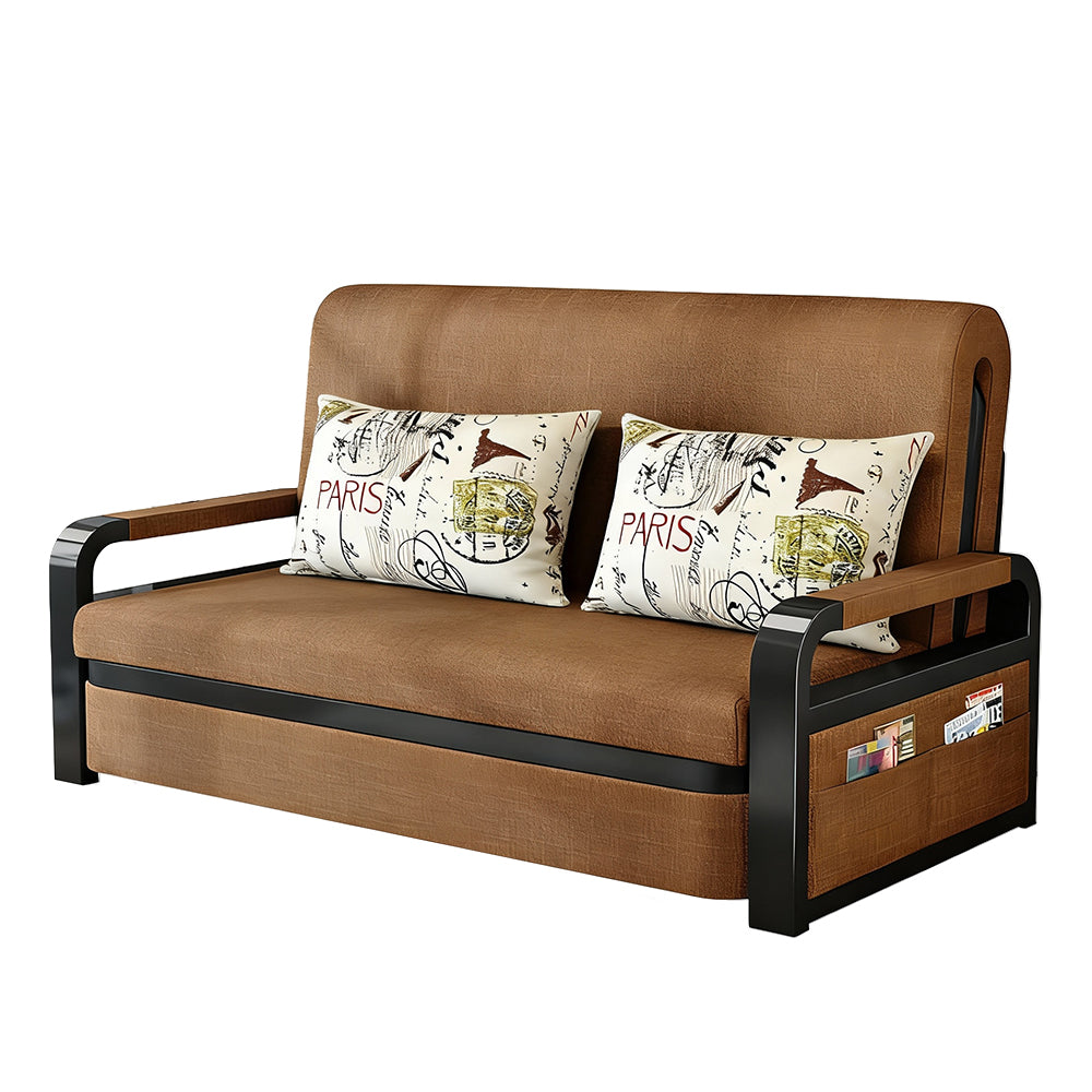 Eeeza Fashionable Foldable Carbon Steel Sofa Bed
