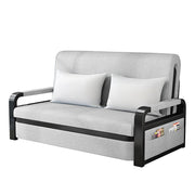 Eeeza Convertible Sofa Bed with Storage and Sturdy Steel Frame