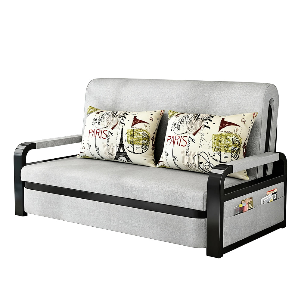 Eeeza Fashionable Foldable Carbon Steel Sofa Bed