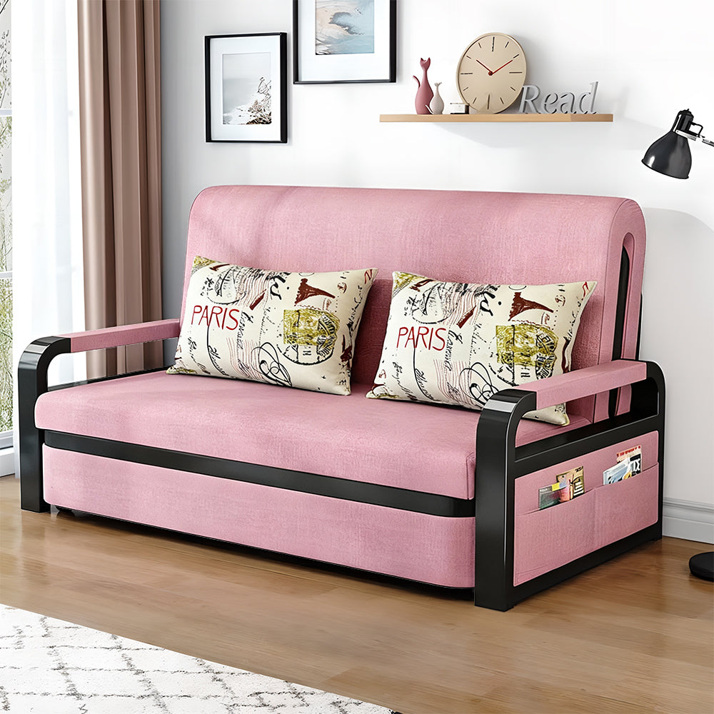 Eeeza Fashionable Foldable Carbon Steel Sofa Bed