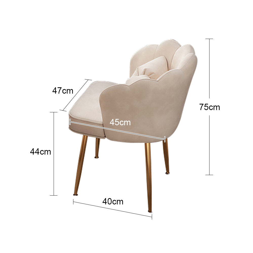 Eeeza Vanity Table Set with LED Mirror – Modern Dressing Table with Drawers and Choice of Chair Styles