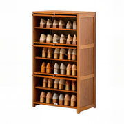 Eeeza Multi-tiered Composite Board Shoe Cabinet
