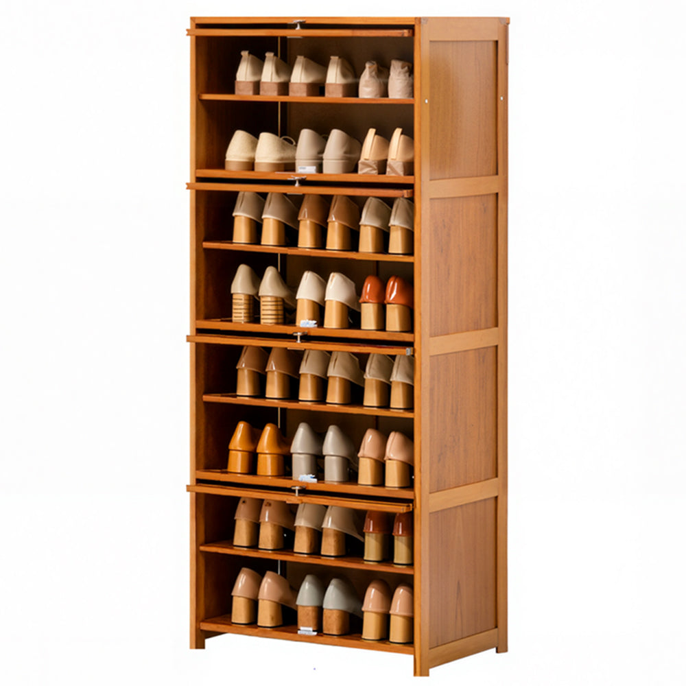 Eeeza Multi-tiered Composite Board Shoe Cabinet