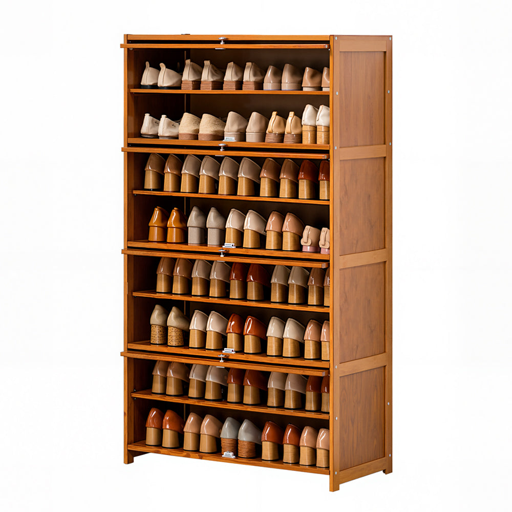 Eeeza Multi-tiered Composite Board Shoe Cabinet