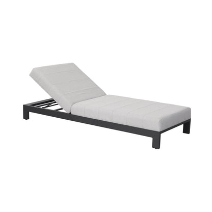 Eeeza Adjustable Height Sun Lounger - Beige