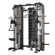 Eeeza All-in-One Functional Trainer – Dual 65kg/90kg Stacks, Full-Body Gym with Lat Pulldown, Smith, Row &amp; More