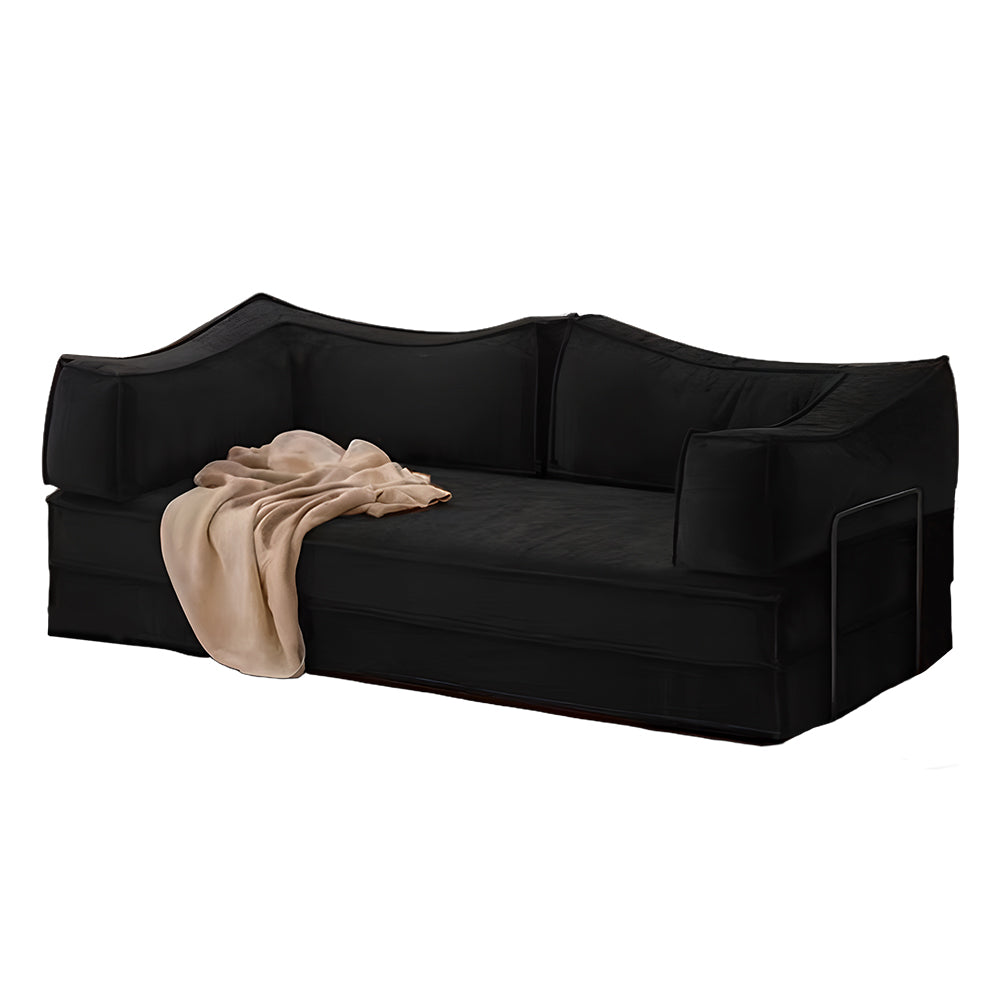Eeeza Modular Corduroy Sofa Bed – Flexible Assembly, Down-Filled Cushions, 150/180/220cm Sizes