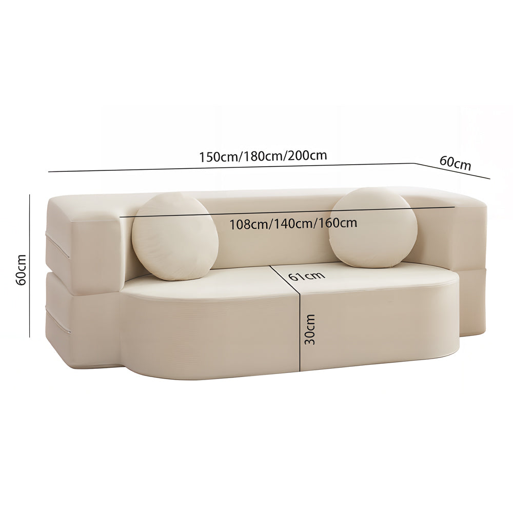 Eeeza Removable And Washable Modern Minimalist Sofa Bed