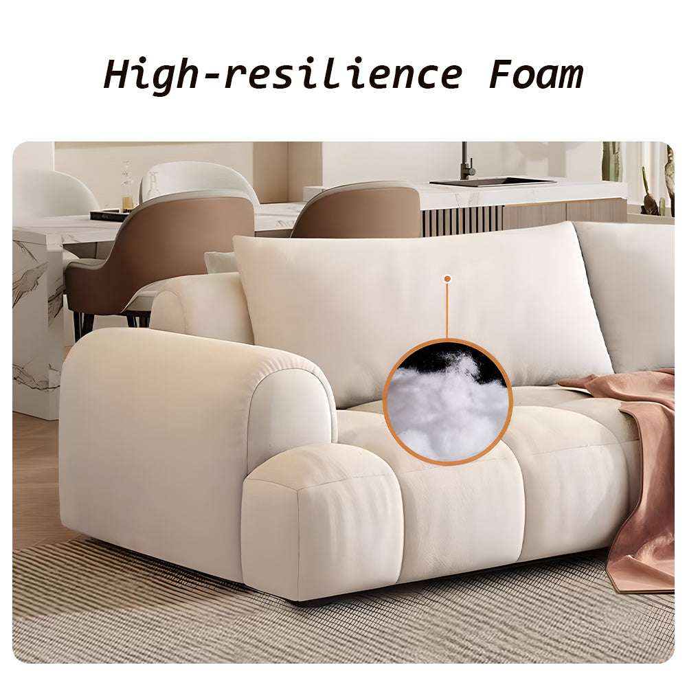 Eeeza Fashionable Larch Wood Frame Sofa
