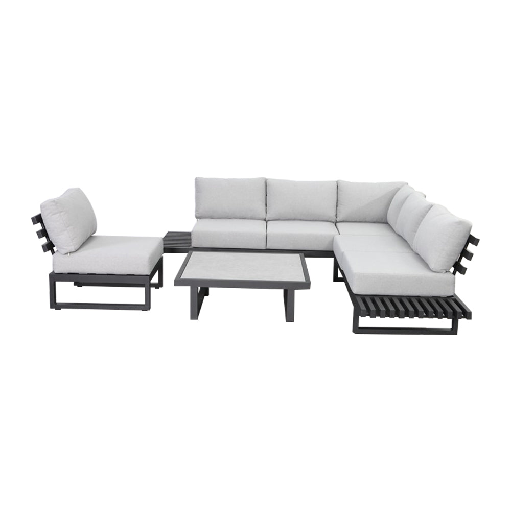 Eeeza Multi-person Sofa With Coffee Table/Single Sofa Set