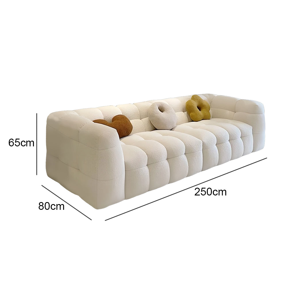 Eeeza Fashionable Lamb Fleece Sofa