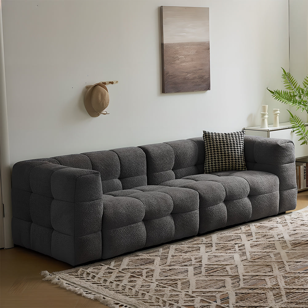 Eeeza Fashionable Lamb Fleece Sofa