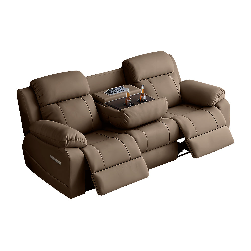 Eeeza 3-Seater Recliner Sofa – Power, Comfort, and Italian Minimalism Combined