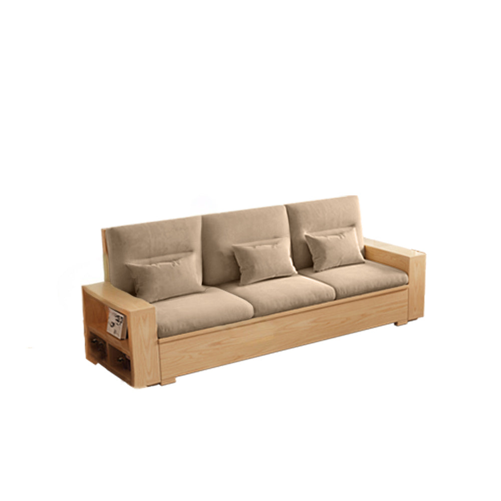 Eeeza Scandinavian Box-Frame Sofa with Storage & Washable Covers