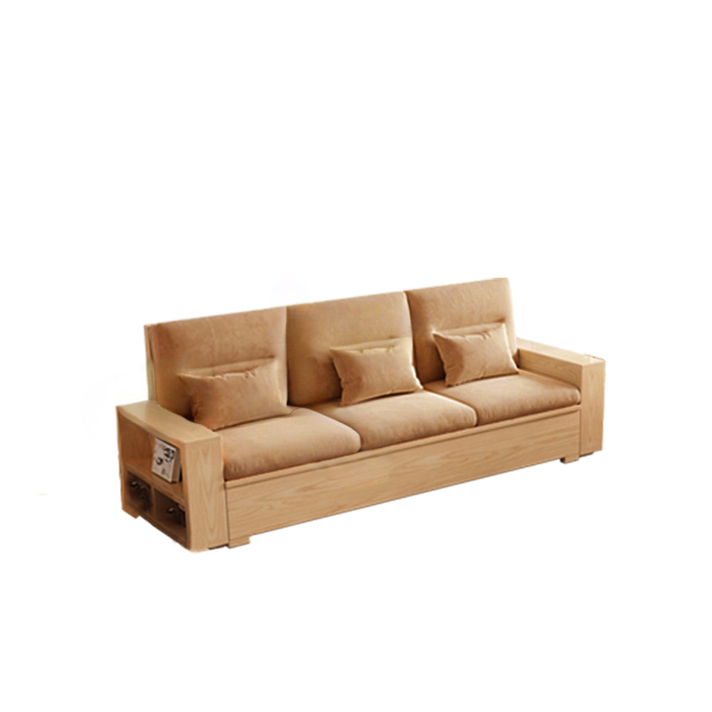 Eeeza Scandinavian Box-Frame Sofa with Storage & Washable Covers