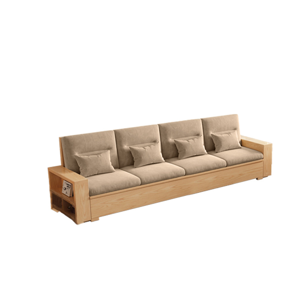Eeeza Scandinavian Box-Frame Sofa with Storage & Washable Covers