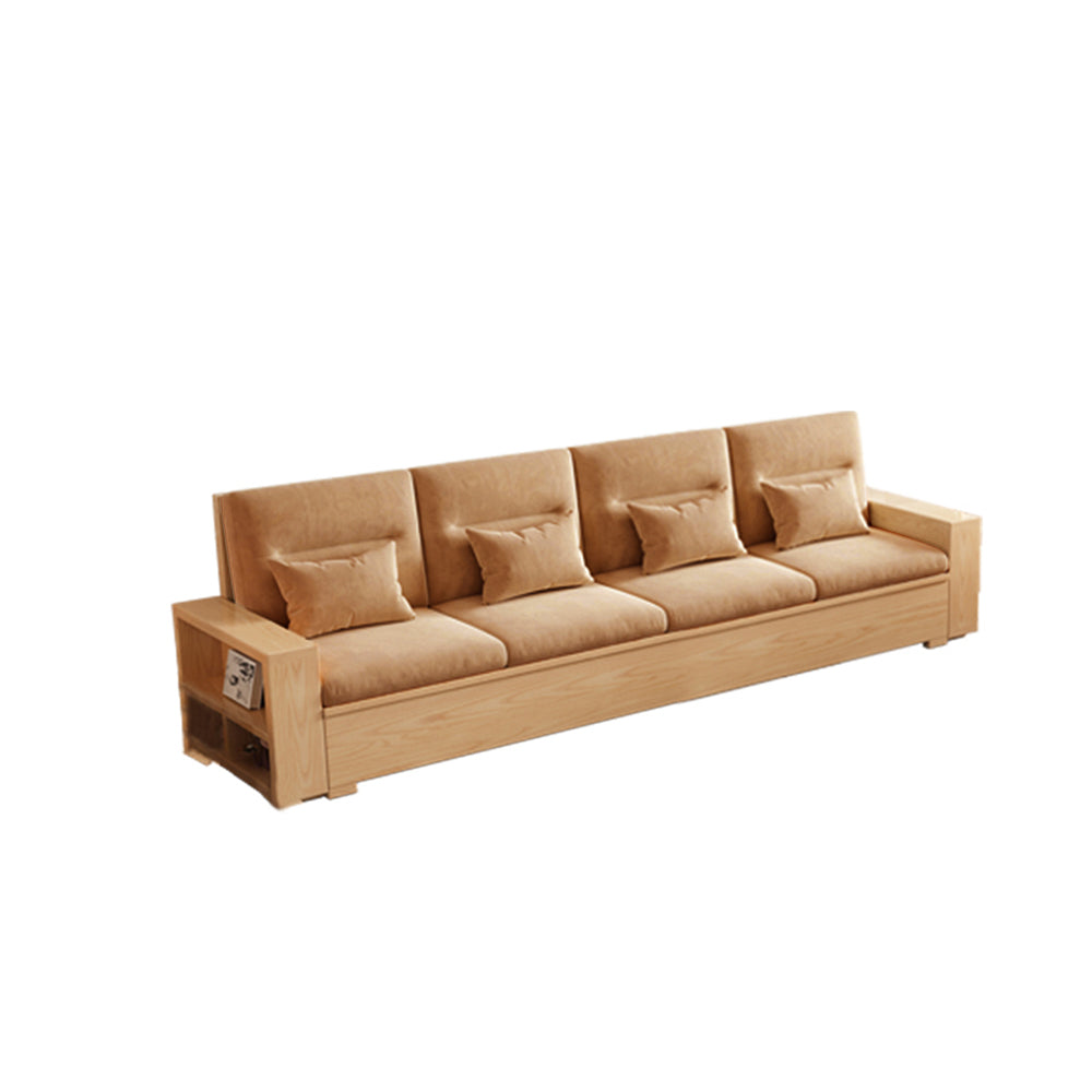 Eeeza Scandinavian Box-Frame Sofa with Storage & Washable Covers