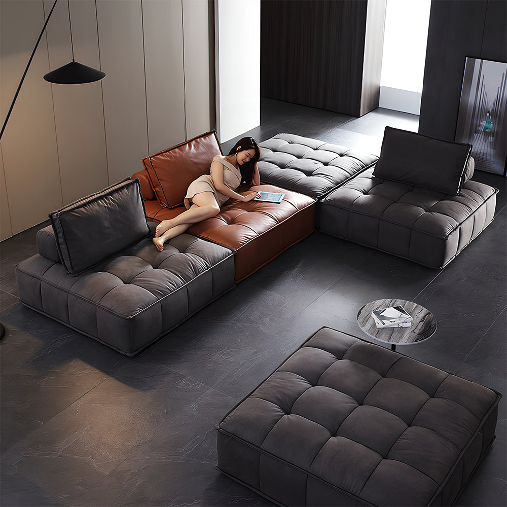 Eeeza Fashionable Minimalist Leisure Sofa
