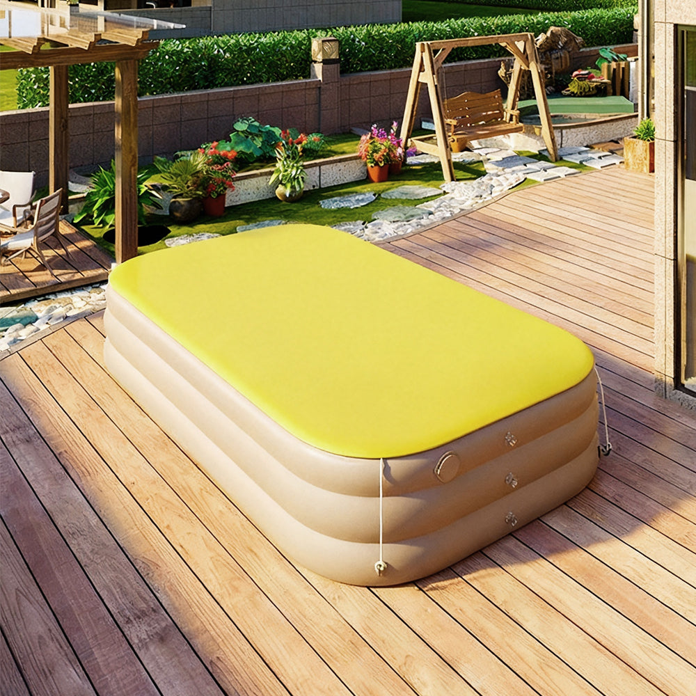 Eeeza Children's Automatic Inflatable Pool With Slide