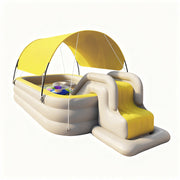 Eeeza Children's Automatic Inflatable Pool With Slide