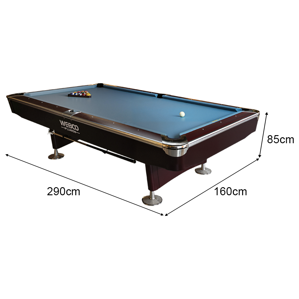 Eeeza Wood Veneer Plywood Pool Table