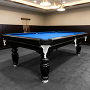 Eeeza 8FT Black Slate Pool Table – Modern Elegance with Full Accessories Set