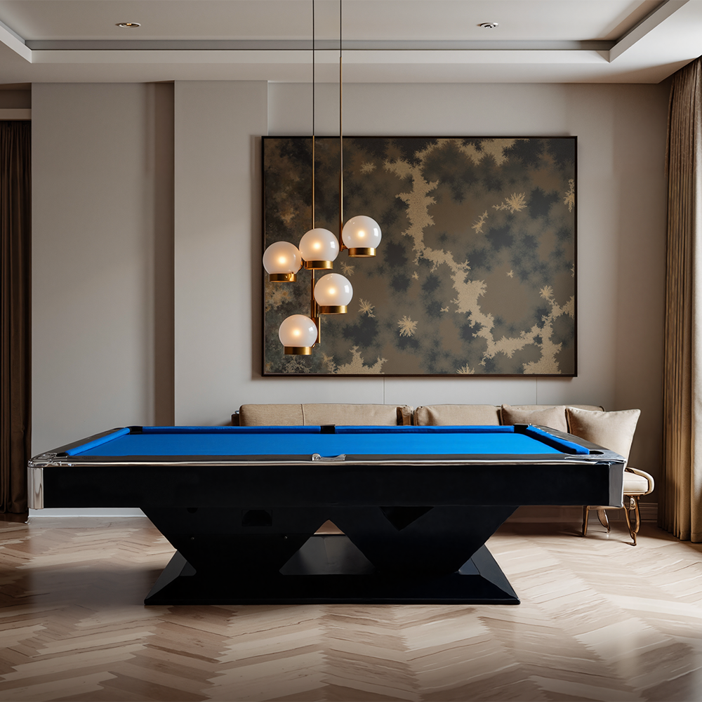 Eeeza Wood Veneer Plywood Pool Table
