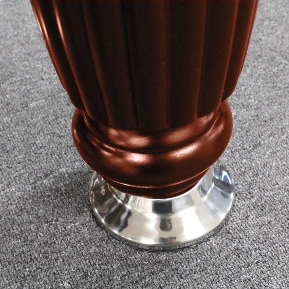 Eeeza 9FT Slate Billiard Pool Table with Full Accessories – Walnut Color Frame