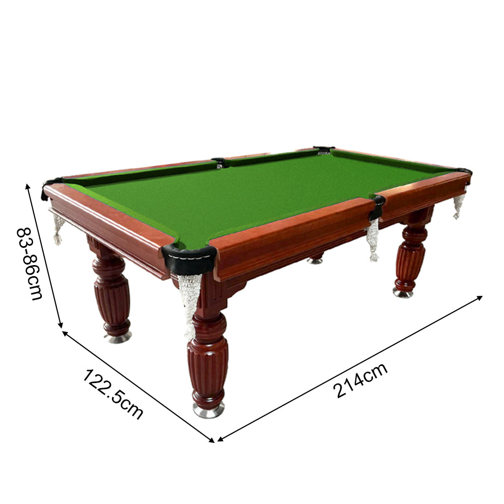 Eeeza Slate Pool Table – 7ft Size with 20mm 3PC Slate Bed with Full Accessories Set
