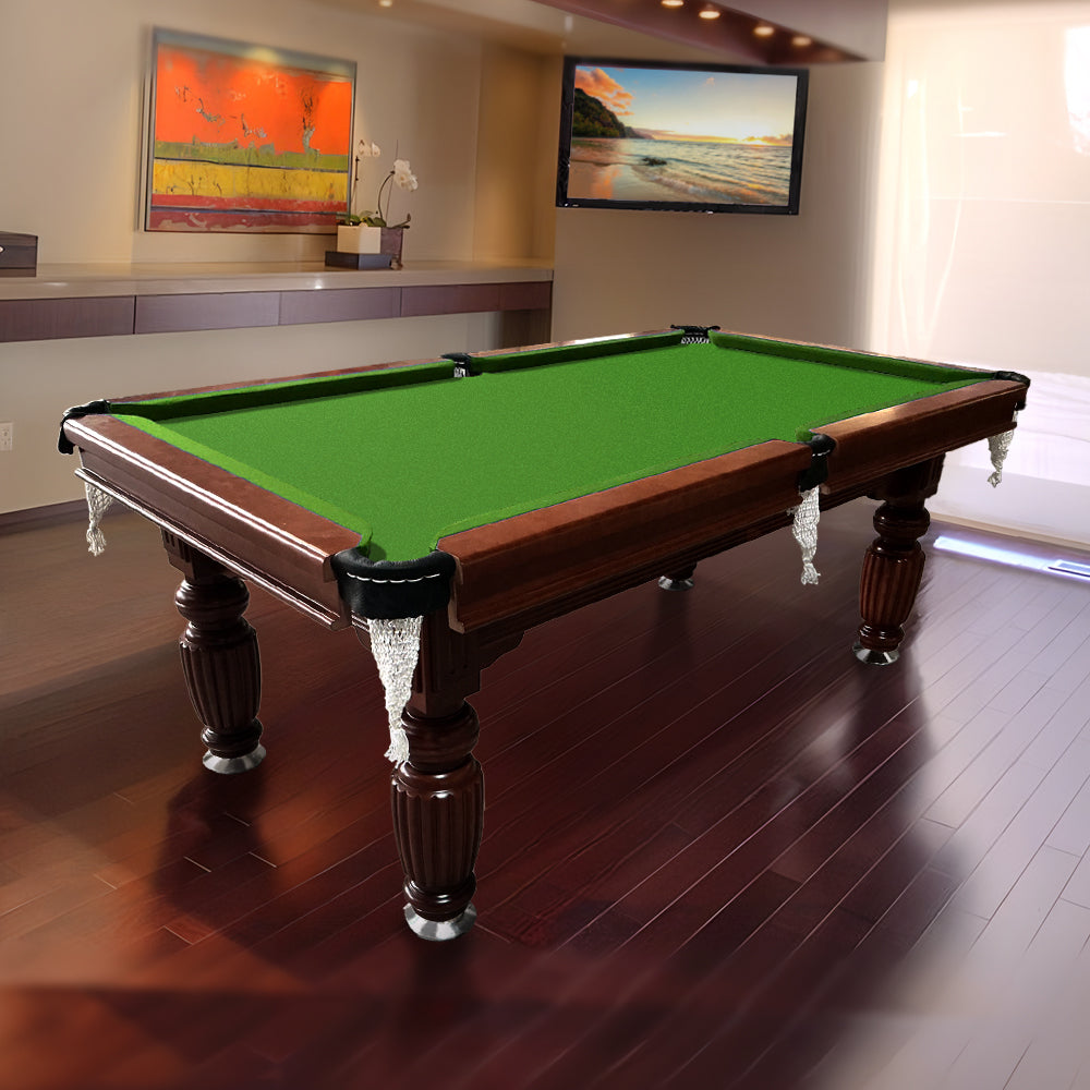 Eeeza Slate Pool Table – 7ft Size with 20mm 3PC Slate Bed with Full Accessories Set