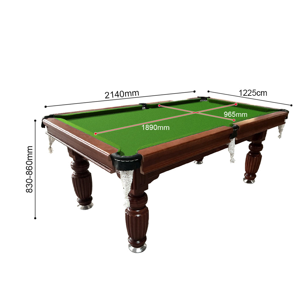 Eeeza Slate Pool Table – 7ft Size with 20mm 3PC Slate Bed with Full Accessories Set