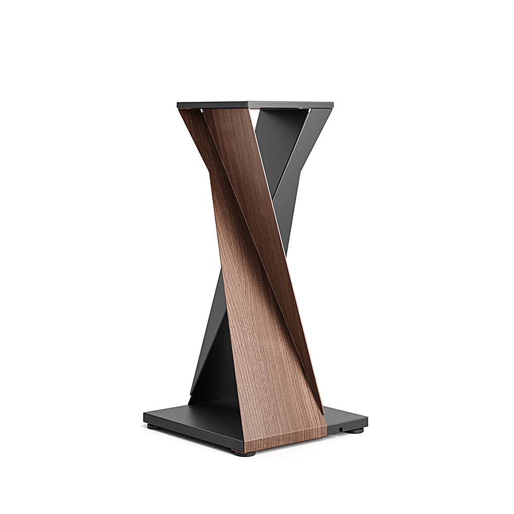 FITUEYES Eiffel Bookshelf Speaker Stand – 70cm Modern Industrial Audio Stand for Surround Sound Speakers